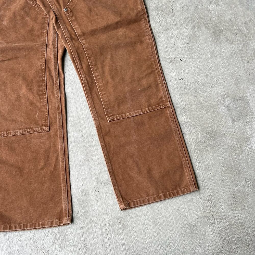 Carhartt brown double knee work wear carpenter pants - Picture 3 of 8